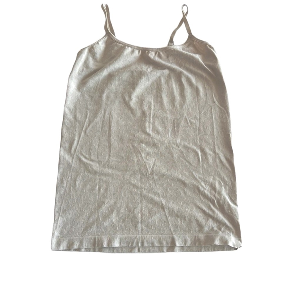 Kathy Ireland Camisole Shapewear with Adjustable Straps Light  Gray XL